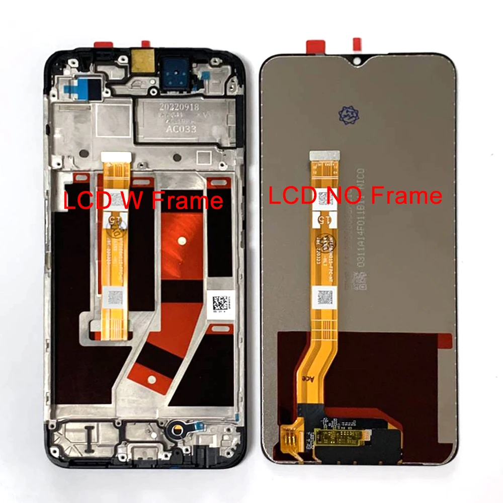 

6.56'' Original For Oppo A77s LCD CPH2473 a77s Display Screen+Touch Panel Digitizer For Oppo A77s LCD Frame A77S Replace Screen