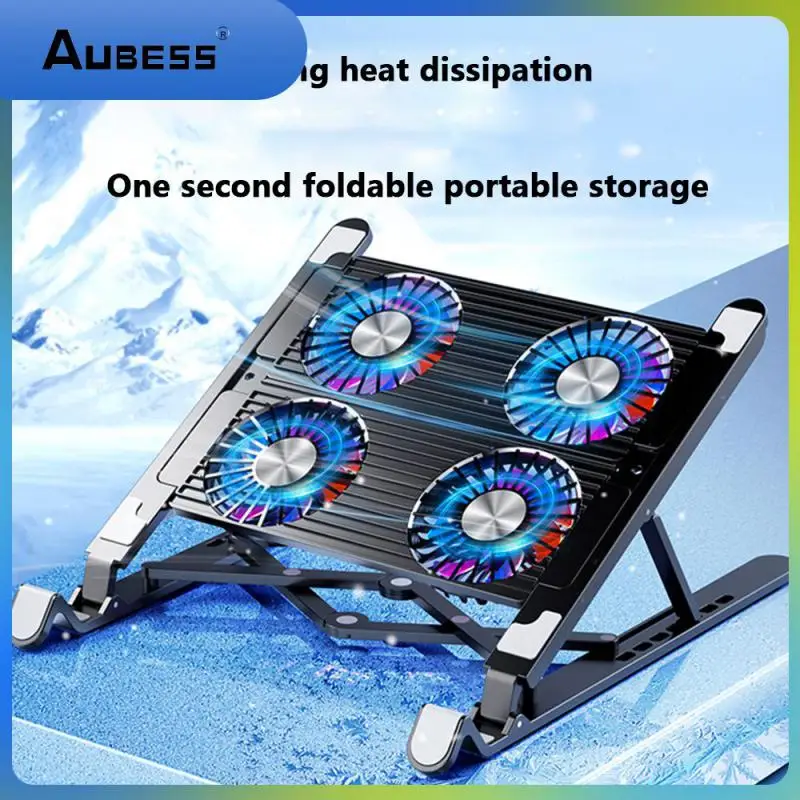 

Notebook Holder Support Stability Alufer Computer Stand Fall Resistance Large Area Fan Tablet Rack Goods Shelves Laptop