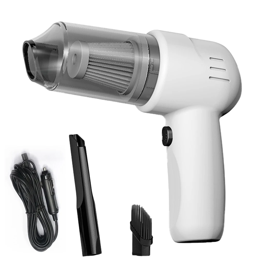 

Автомобильный мини-пылесос с 2 насадками, 100 Вт