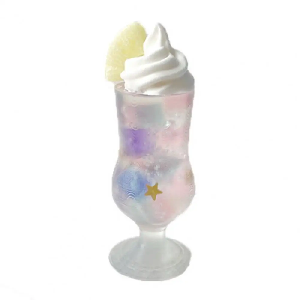 

Beautiful Mini Cream Drink Handmade Kitchen Foods Toys Simulation Cream Drinks Pretend Play Cream Drinks Model