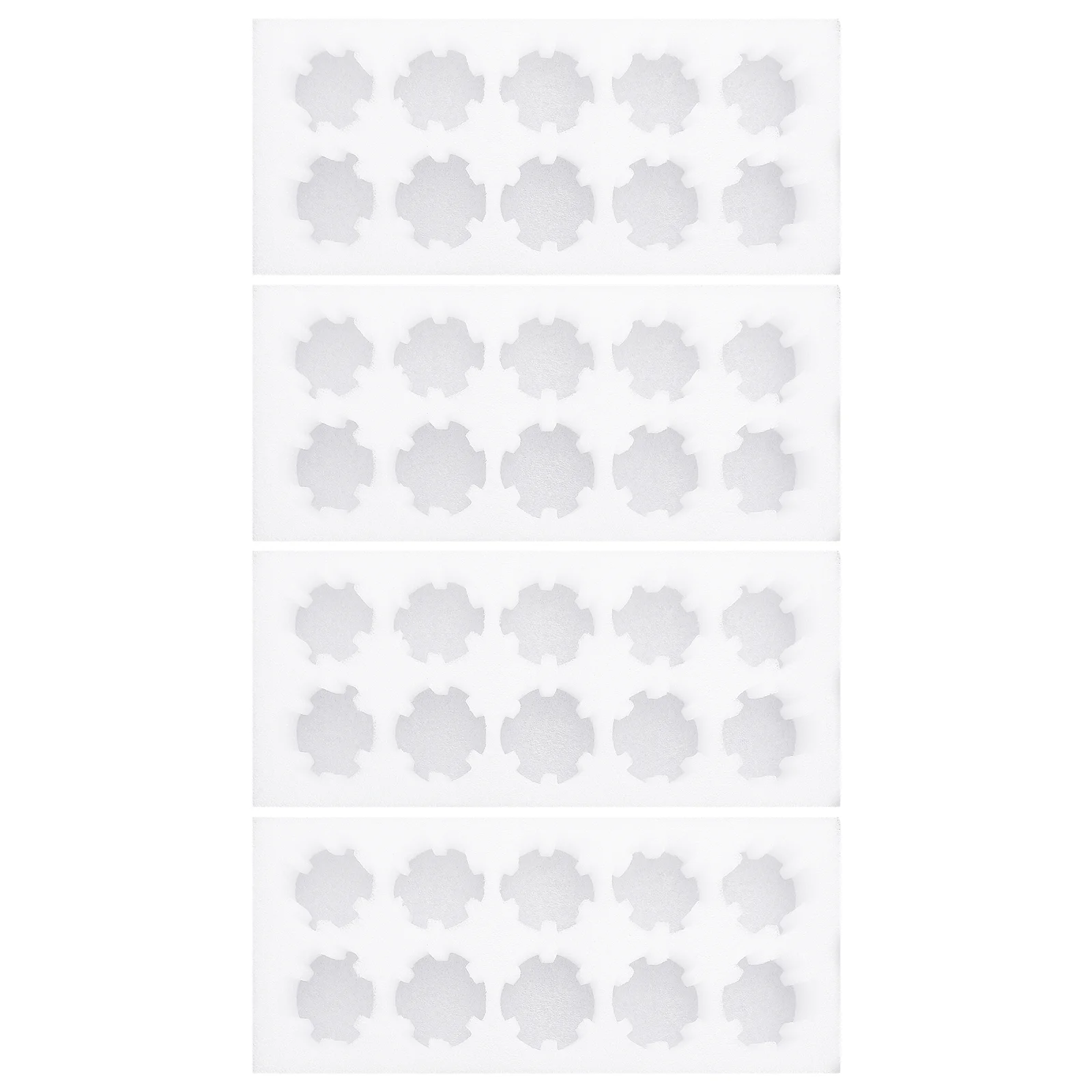 

10 Egg Trays Organizers Foam Container Shock-proof Eggs Holder Storage Cartons Blank Holders