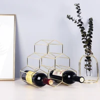 6 wine bottle wine rack freestanding holder shelves
