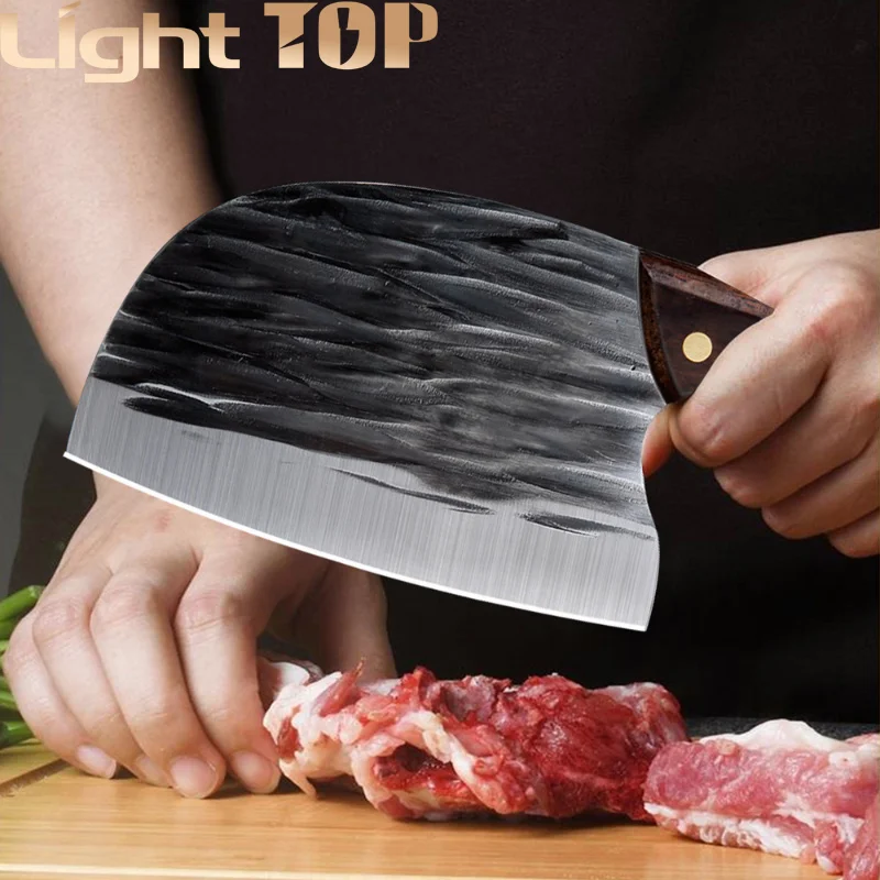 

Мясной Мясницкий кухонный нож сербский шеф-повар нож с ножнами резак для измельчения костей ручная работа для готовки на открытом воздухе кемпинга барбекю