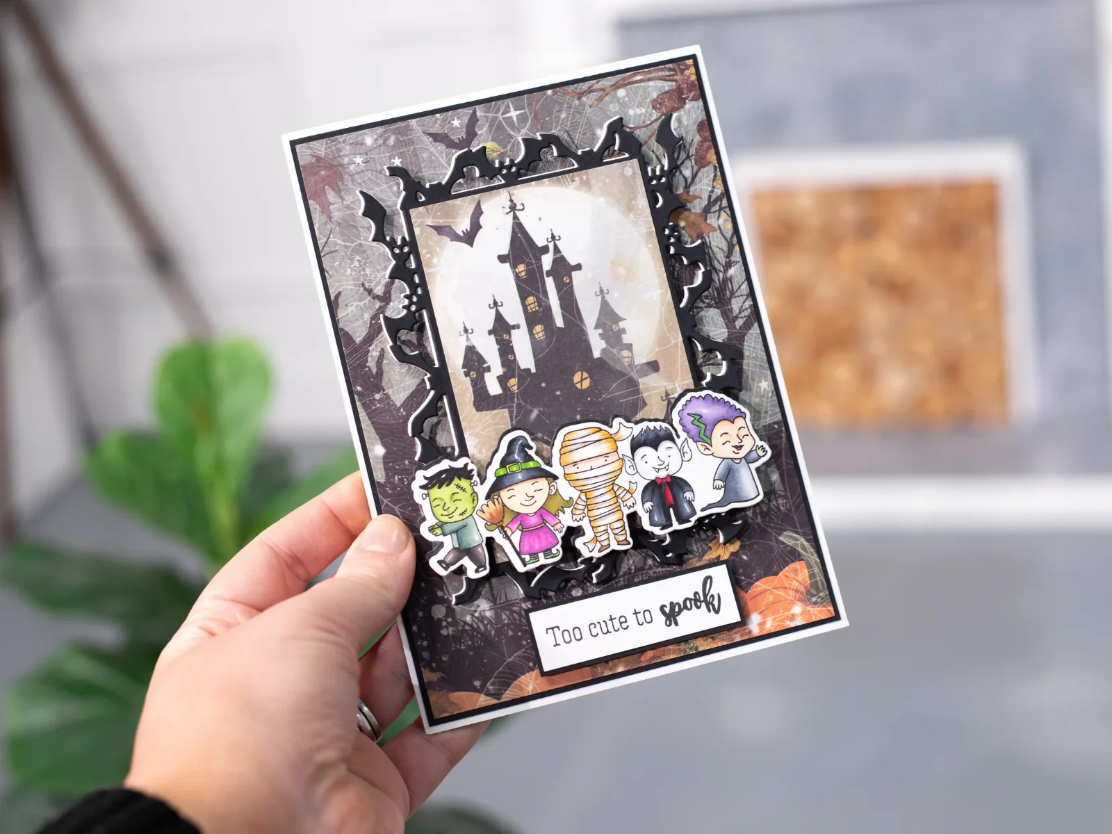 Новинка 2024 штампы с изображением кошки и монстров для резки металла скрапбукинга