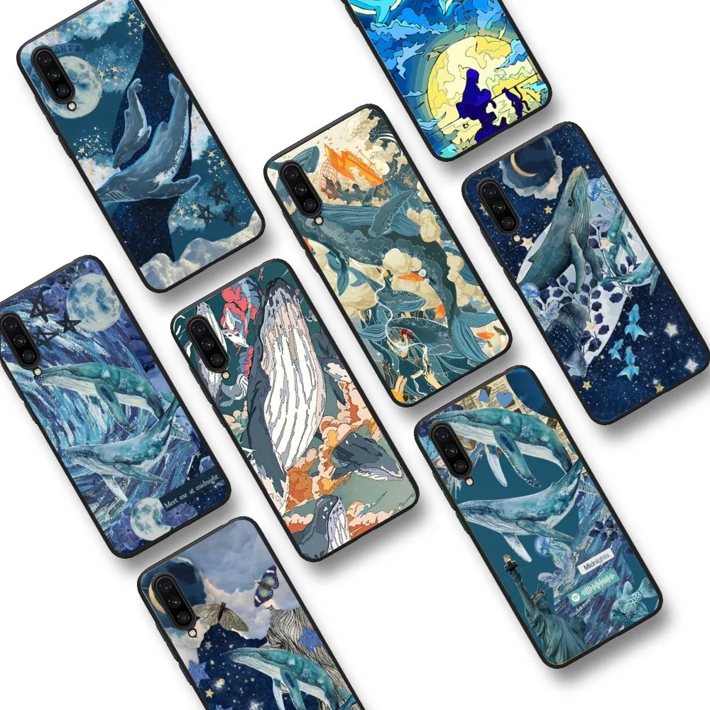 

Killer Whale Phone Case For Xiaomi Mi 5X 8 9 10 11 12 Lite Pro 10T PocoX3pro PocoM3 Note 10 Pro Lite