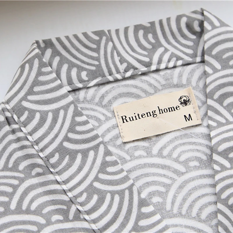 Pajamas Man Kimono Set Japanese Gown Men Designer Home Clothes Adult Sleepwear Pyjama Pants Sleeping Pants for Spring and Autumn