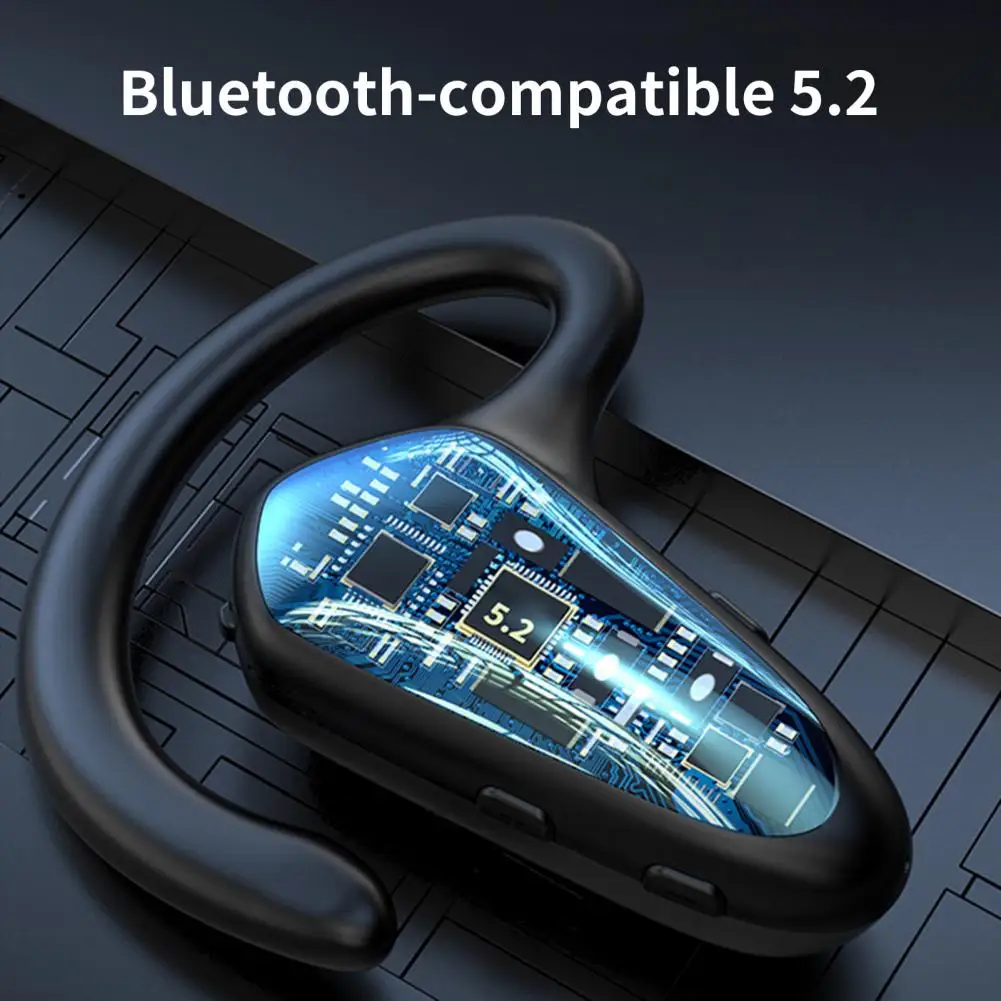 

Useful Single Ear Headphone Quick Connect Earbuds Earphone Ergonomics Single Ear Headphone Earphone Call
