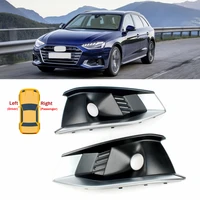 for audi a4 2019 2020 2021 car styling front bumper fog light lamp grille cover lower trim