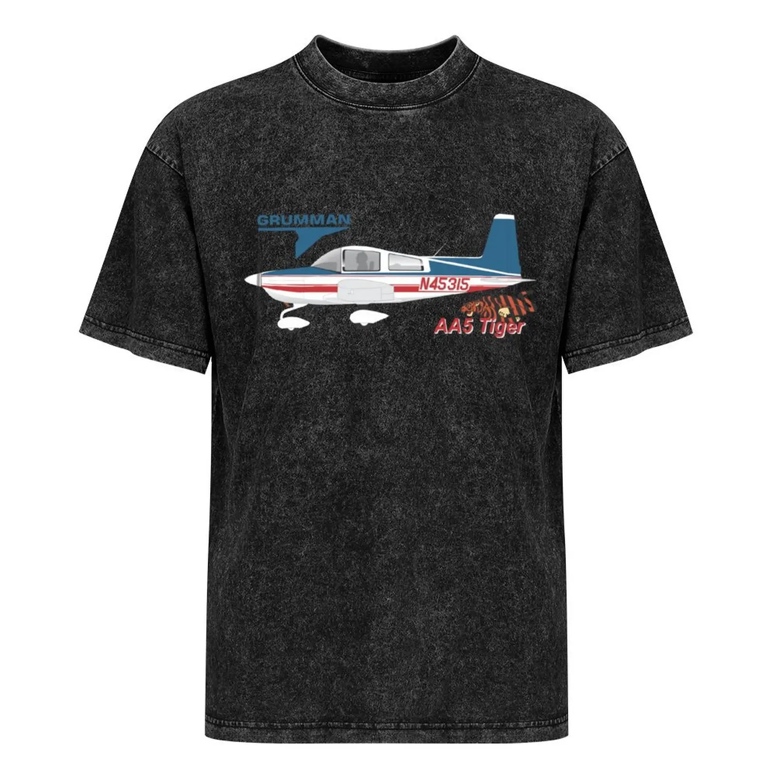 Футболка Grumman AA5 Tiger для любителей спорта футболка большого размера простые