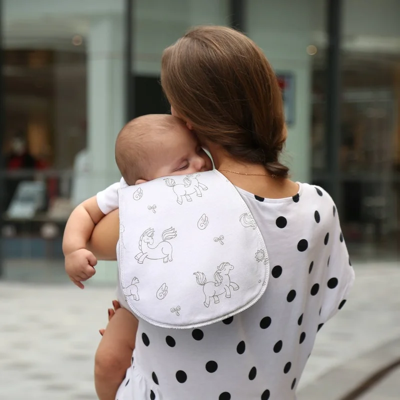 Multifunction Baby Saliva Towel Bib for Newborn Baby Boy Girl 2 Layer Cotton Burp Cloth Baby Stuff Baby Cloths 0 12 Months