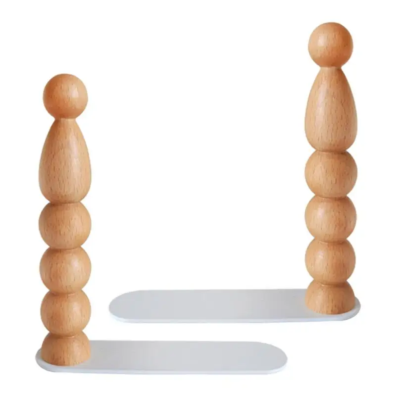 

Bookends For Shelves Decorative Candied Haws Shape Metal Bookends Portable Desk Storage Organizer For Books Journals Cookbooks