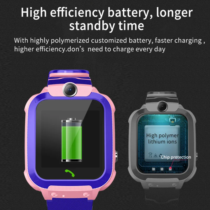 kids smart watch 2g gps remote positioning camera call anti lost waterproof children smartwatch for android phone free global shipping