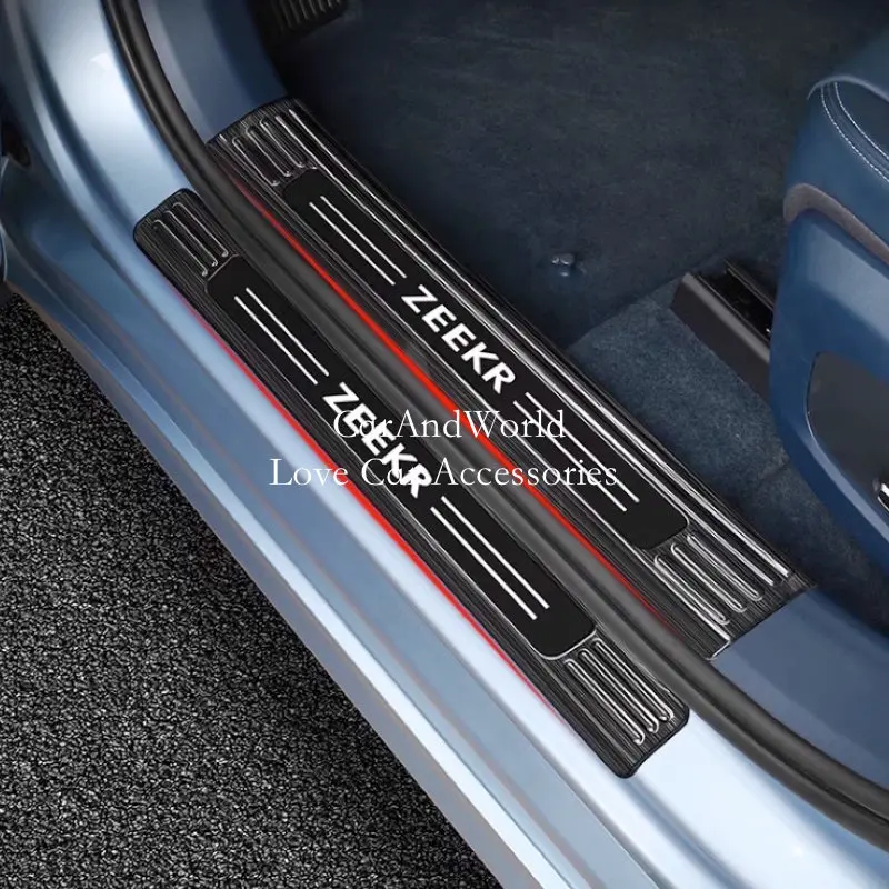 Применяется к ZEEKER 001 2021 - 2024 нержавеющая сталь Пороги износостойкие крышки двери