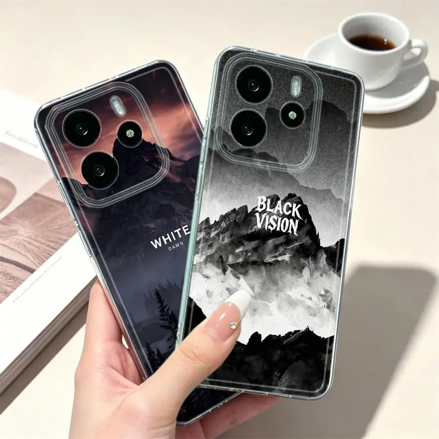 Фото Чехол для Xiaomi Poco X3 NFC X3 Pro, мягкий чехол для телефона Mountain Forest №2