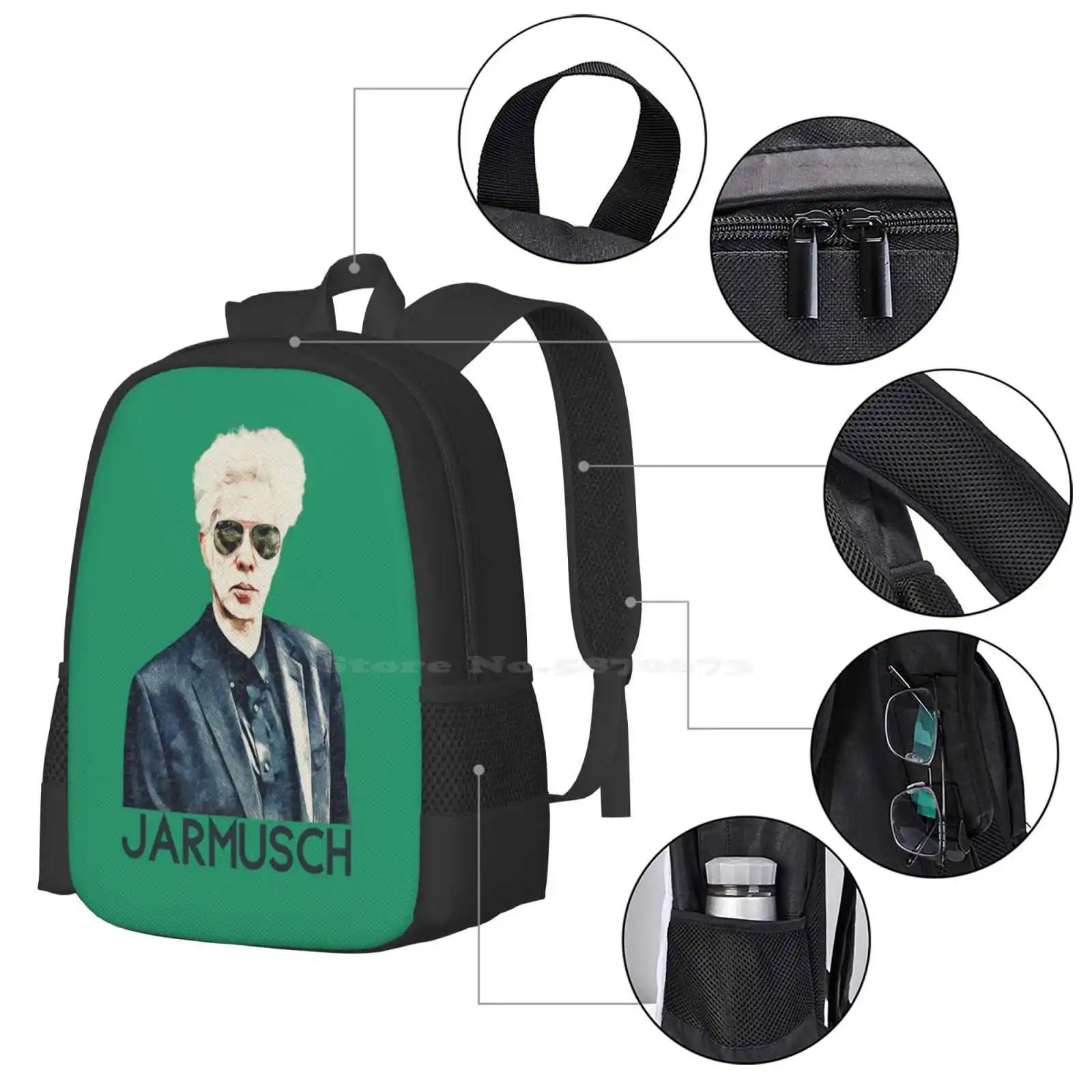 Лидер продаж рюкзак для школьного портфеля Jim Jarmusch модные сумки Джим джармусч