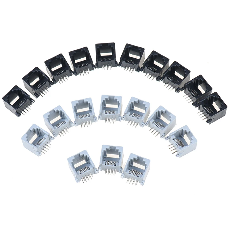 

10 шт., разъёмы RJ45 8P8C
