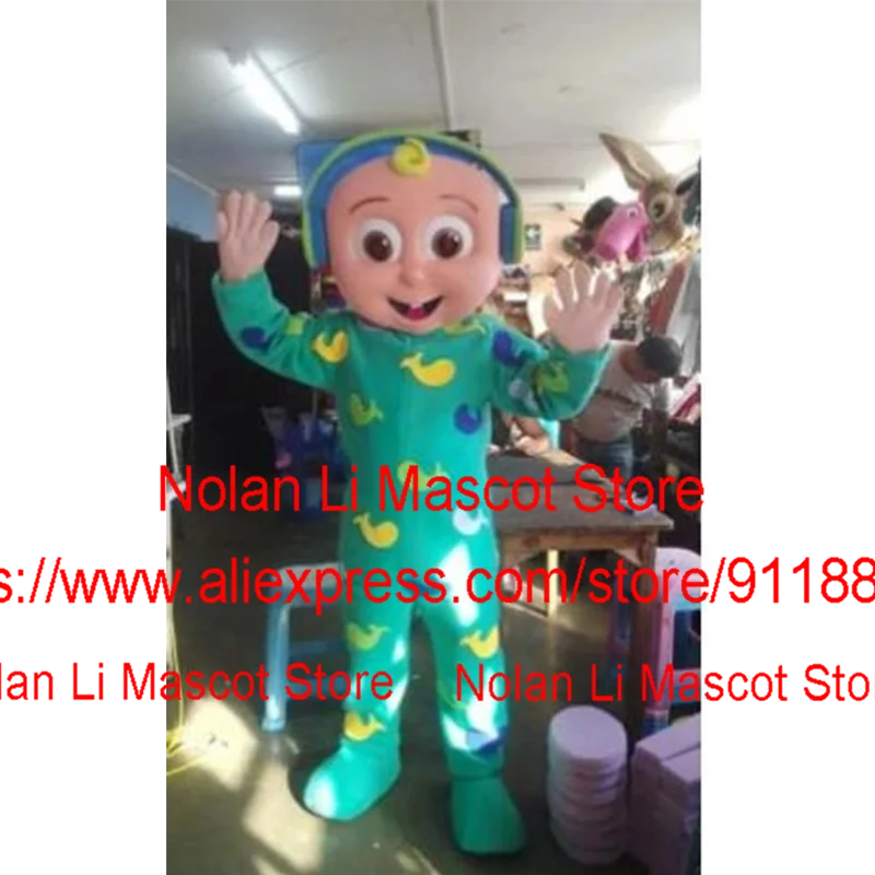 Высококачественный Рождественский костюм-талисман для мальчика мультяшный