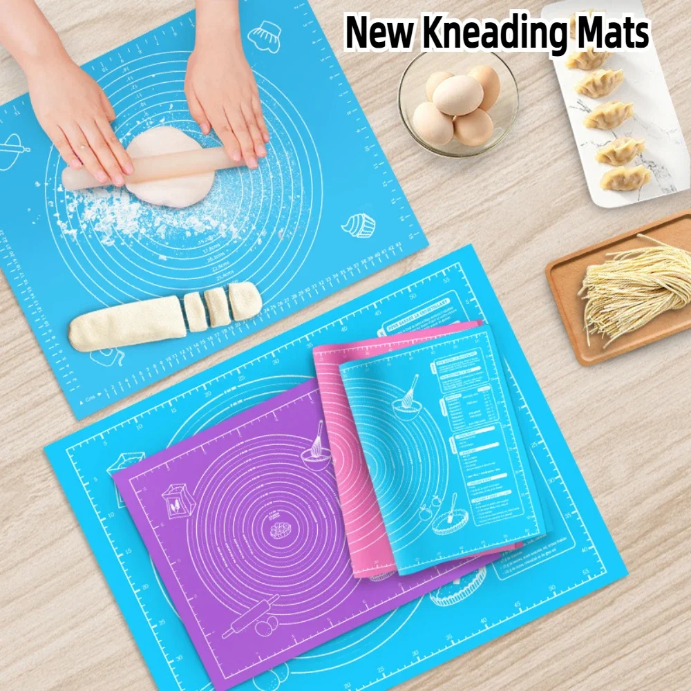1 шт. силиконовый коврик замешивающий пицца торт тесто-машина кухня