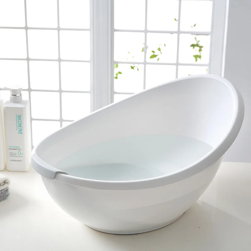 Baby bathtub, egg shaped, thickened, newborn supplies baby products  baby bath tub