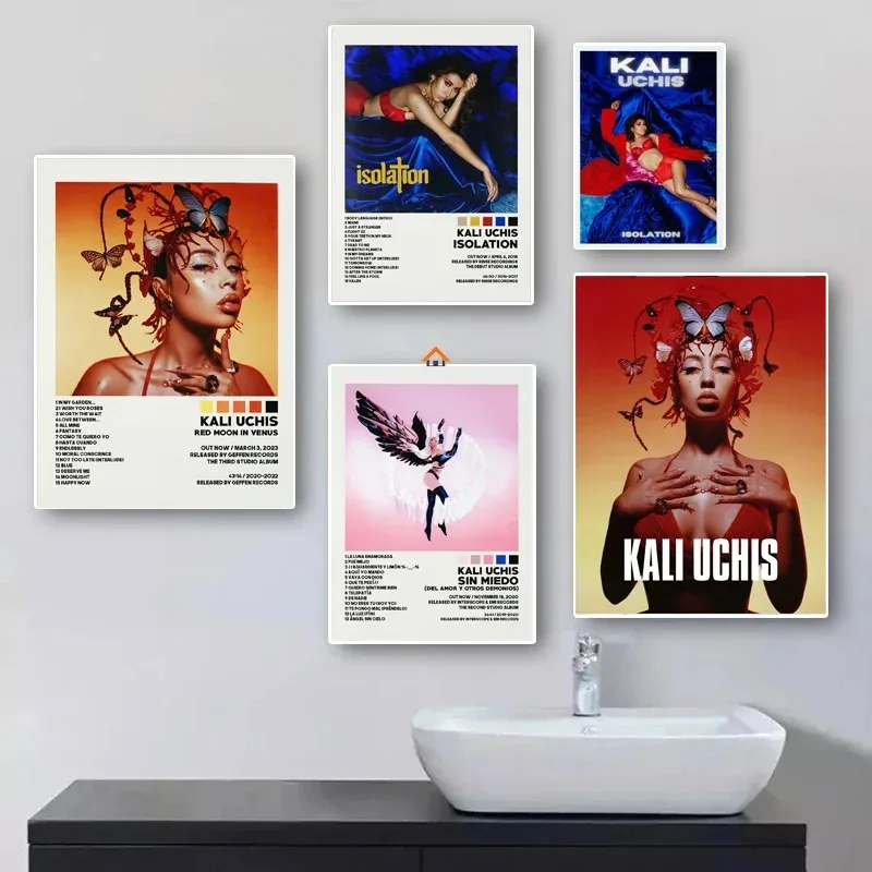 HD Настенный Художественный Постер Venus Red Moon Kalley Learning Pop Music Обложка Альбома