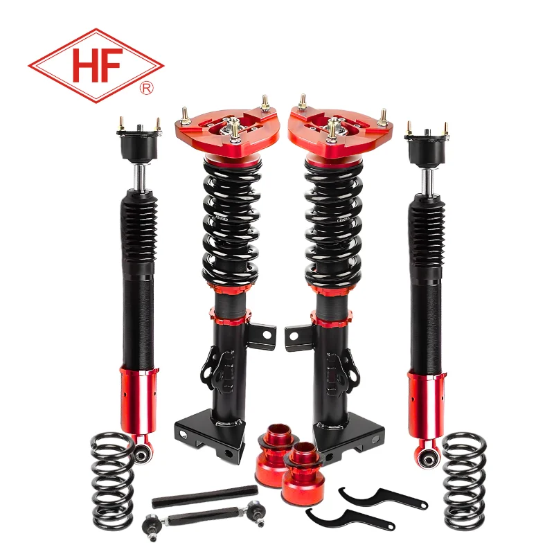 Фото Комплект регулируемых койловерсов подвески HF для Mercedes-Benz C W204 C180 C200 C230 C250 C280 C300 C350 2011-2014 №3