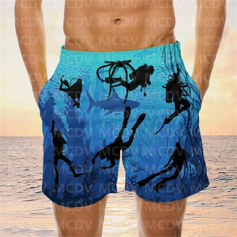 Морские акваланговые шорты мужские плавки для дайвинга
