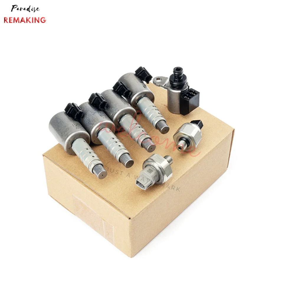 100% новый RE0F10D RE0F10E JF016E JF017E CVT8 соленоиды коробки передач w Датчик давления для Nissan