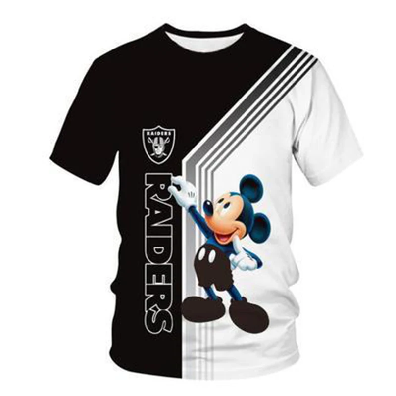 

Disney Cartoon Men t-shirts 2022 New Summer 3D Print Men t shirt Short Sleeve Casual Breathable Funny Women Funny T Shirts