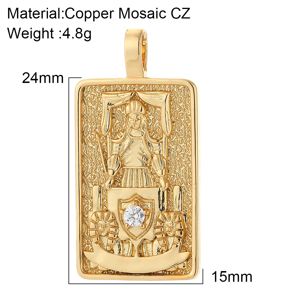 Tareyes Tarock Tarot Diy Подвески для изготовления ювелирных изделий мажорное ожерелье