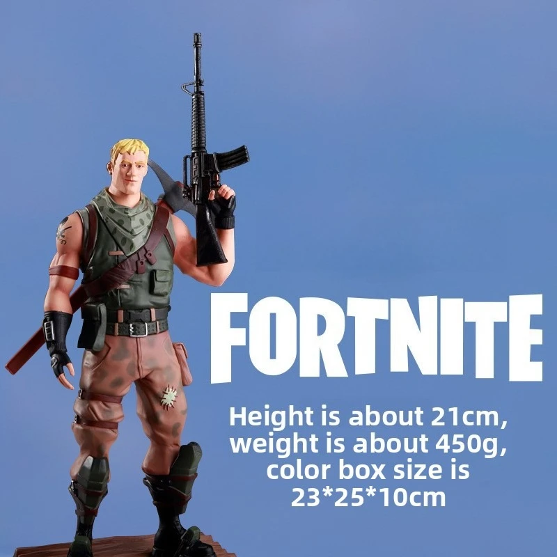 Фото Фигурка персонажа из игры Fortnite, модель с заменяемыми руками, аксессуар-молот, коллекционная игрушка, аниме-фигурка, подарок для детей №1