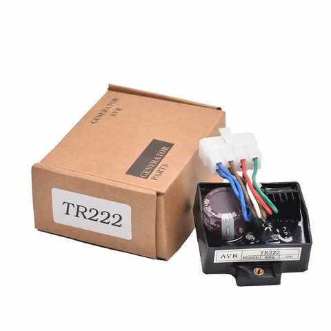 TR222 AVR для бензинового генератора Honda EG2500 EG2200 EG1800 EG1400 50 Гц однофазный 220 В регулятор напряжения бензинового генератора