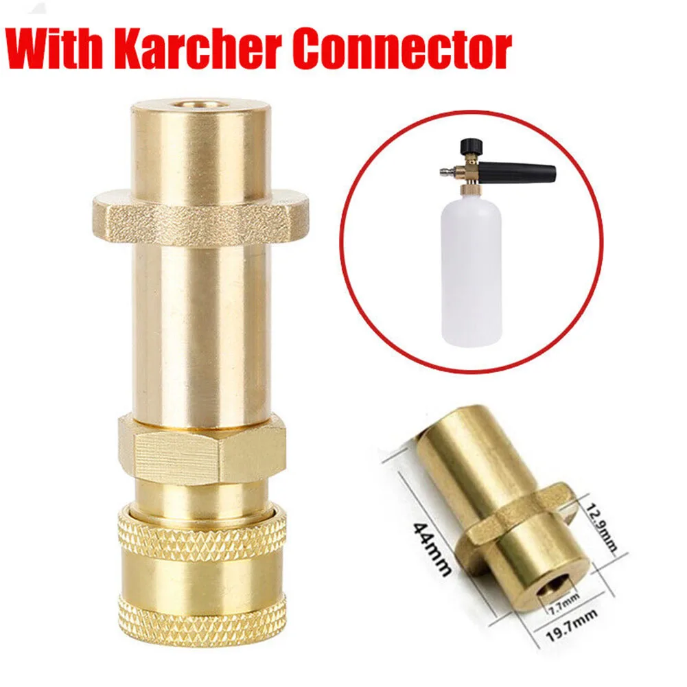 

Car Wash Pressure Washer Adapter For Snow Foam Lance Spray Jet K2-K7 Watering Irrigation Car Washing Machine Adapter