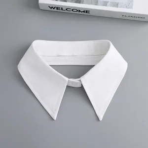 Imported Fashion White Fake Collar Blouse Sweater Shirt Detachable Collar Shirt Black False Collar Lapel Clot