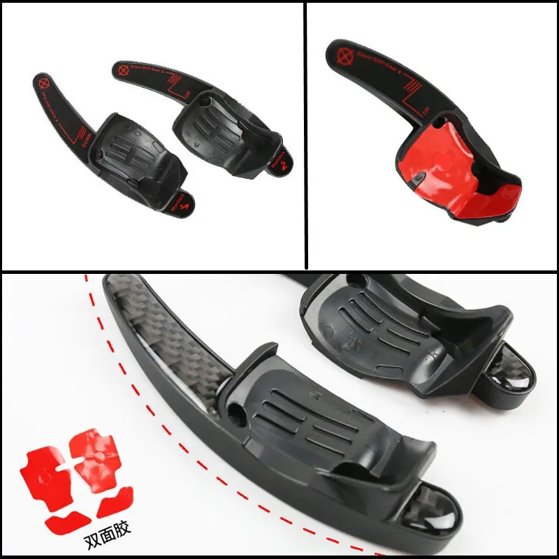 Удлинитель на рулевое колесо из АБС-углеродного волокна для VW Golf 5 6 MK6 GTI R Jetta MK5 Passat