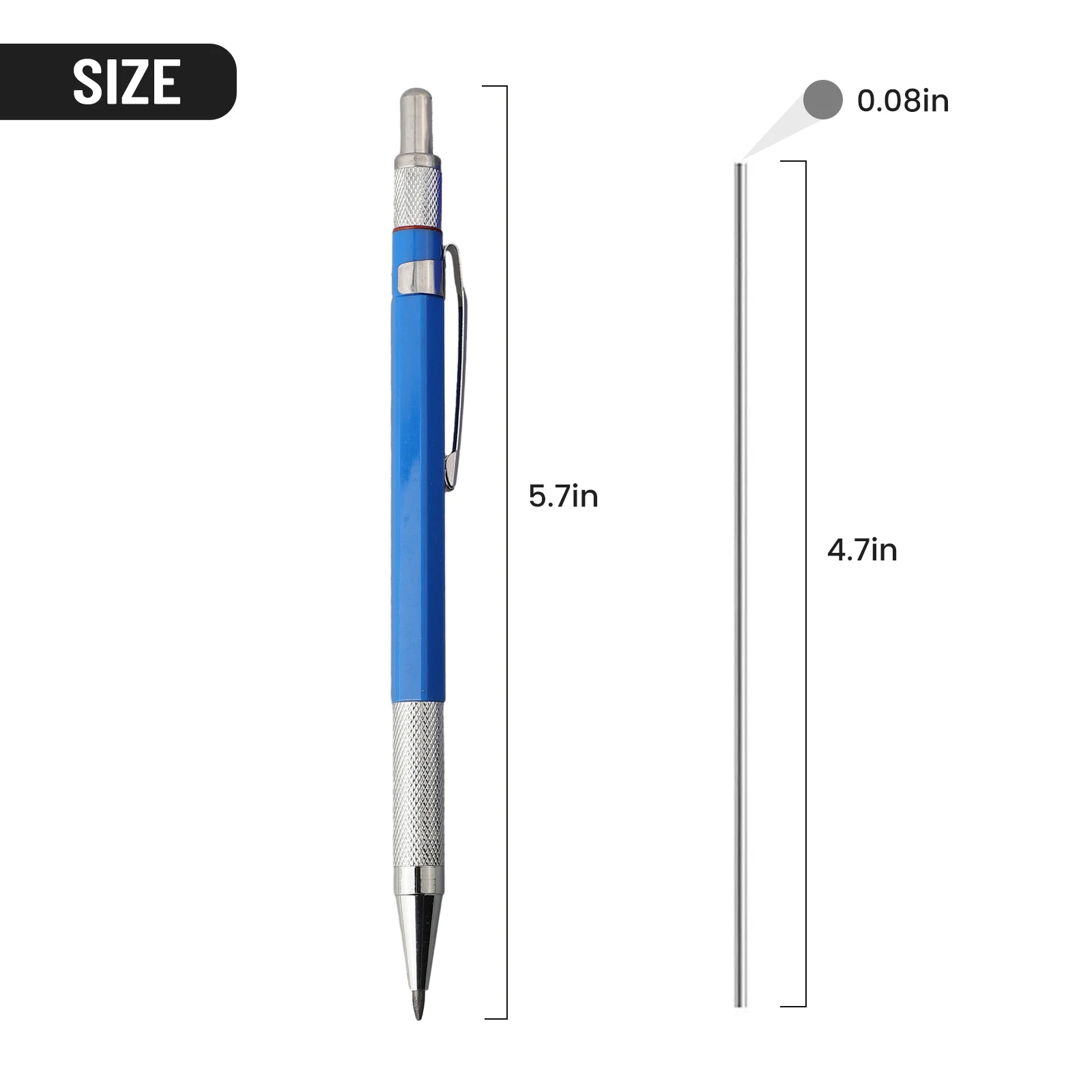 Стержни Металлические маркеры Ручка Маркировочная ручка Механический карандаш