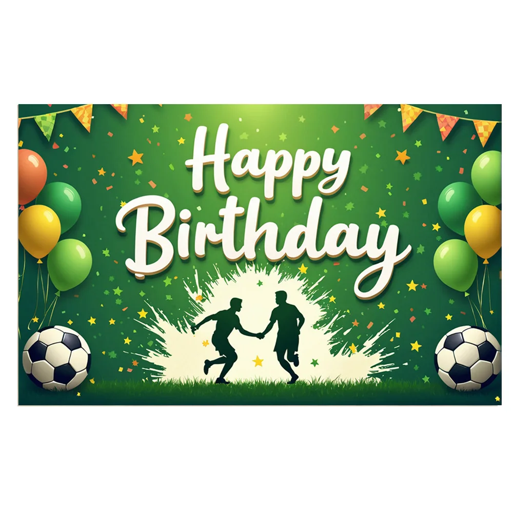 Футбол день рождения вечеринка фон для футбола фотобудка реквизит мальчиков