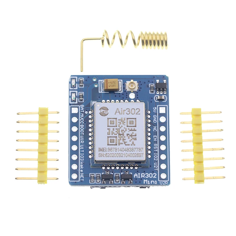 

Плата разработки Air302 Module NB-Iot B1 B3 B5 B8, совместимая с поддержкой GPRS UART,SPI,I2C