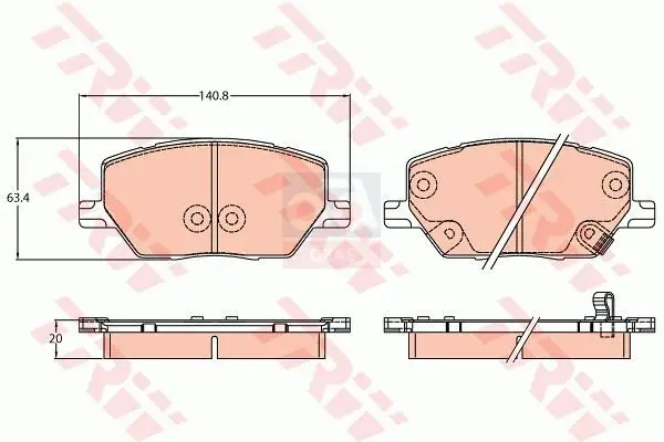 

Код магазина: GDB3629 для тормозных колодок на 15 500X