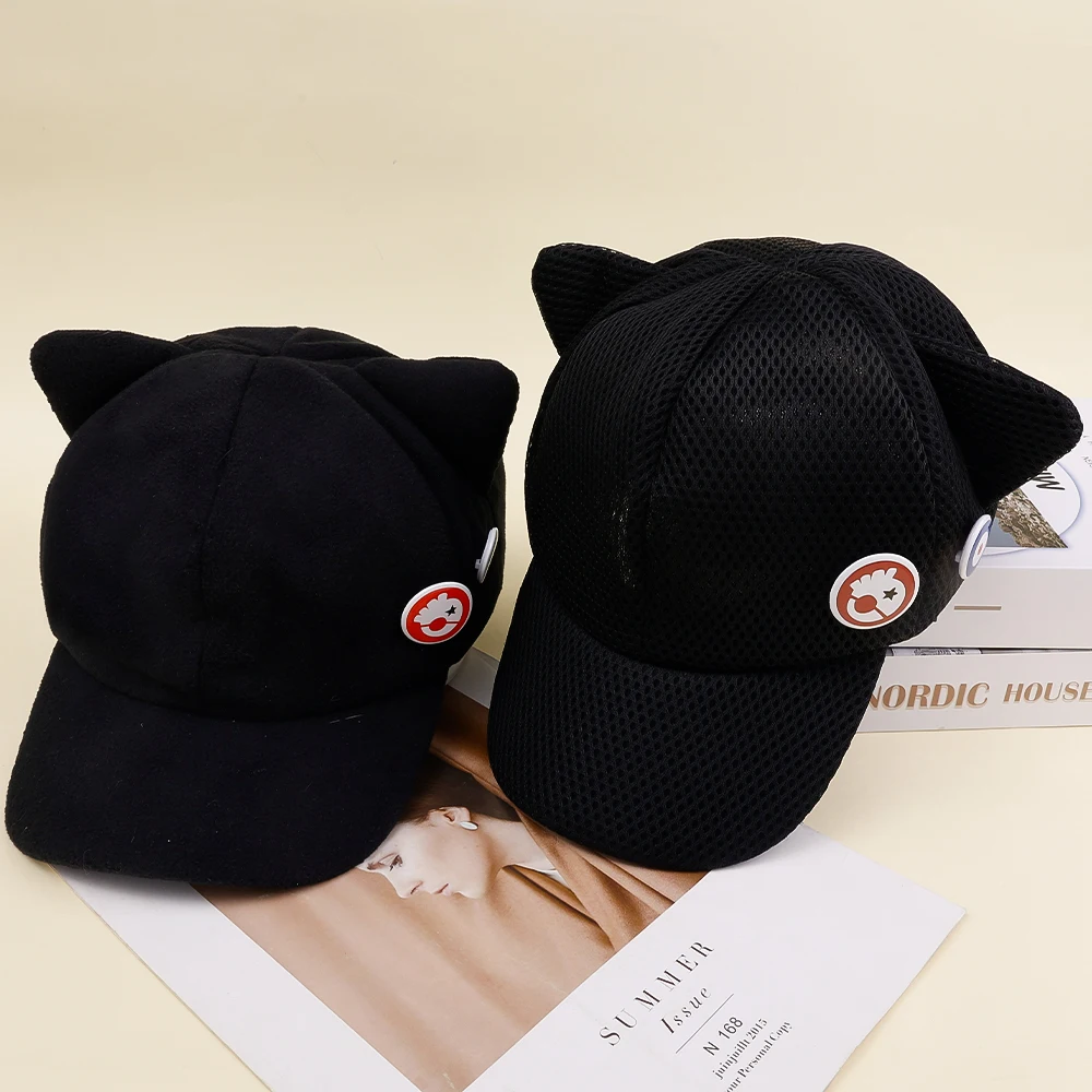 Японская новая хлопковая шапка для косплея асуи Лангли сори с милыми кошачьими