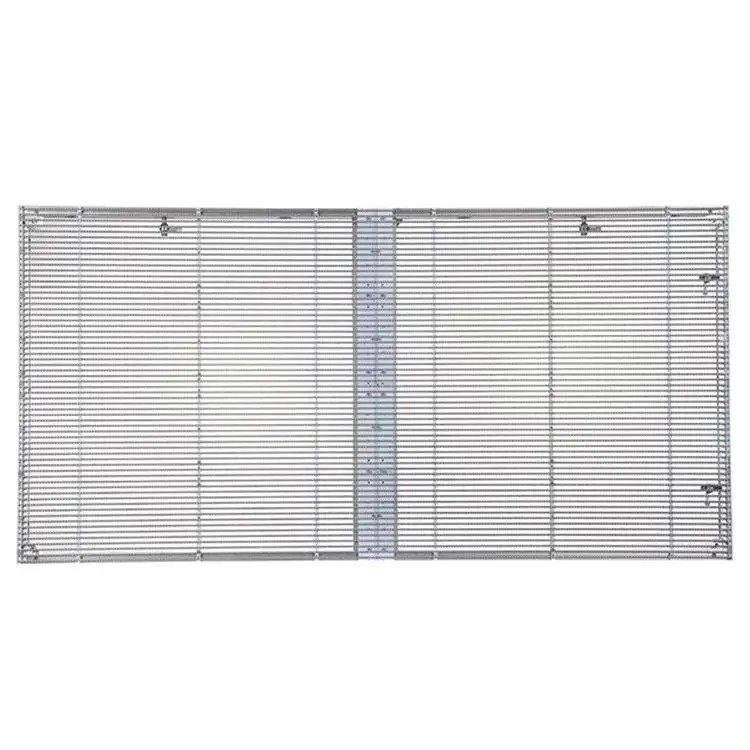 

P3.91 durable and stable transparent glass curtain wall LED display
