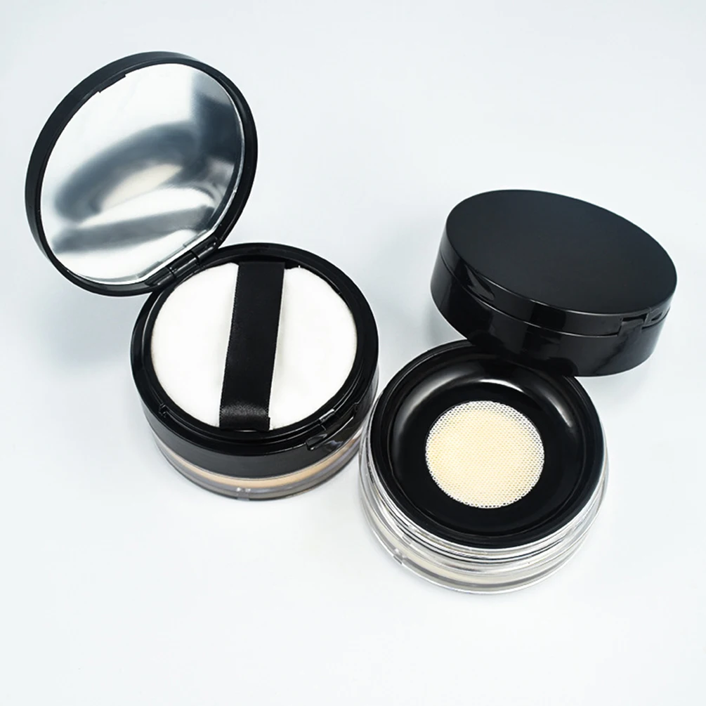 

Waterproof Sweatproof Custom Powdering Bulk Makeup Beauty Black Boxes Oil-control 9-color Matte Private Label Setting Powder