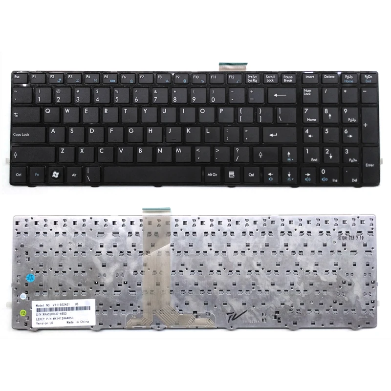

New Laptop Keyboard for MSI A6200 A6200-021US A6200-038US A6200-039US A6200-040US A6200-041US A6200-059US A6200-060US Series