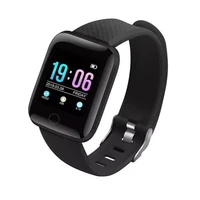 relogio smart watch men women 116 plus blood pressure monitor waterproof tracker bracelet heart rate smartwatch for android ios