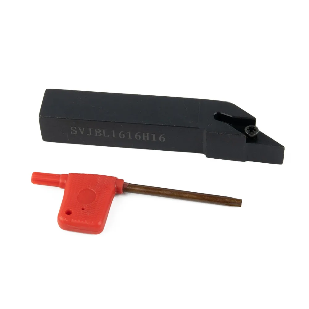 

Durable Holder Turning Tool Alloy Steel External Right Hand SVJBL1616H16 Strong Impact Resistance VBMT1604 Finishing