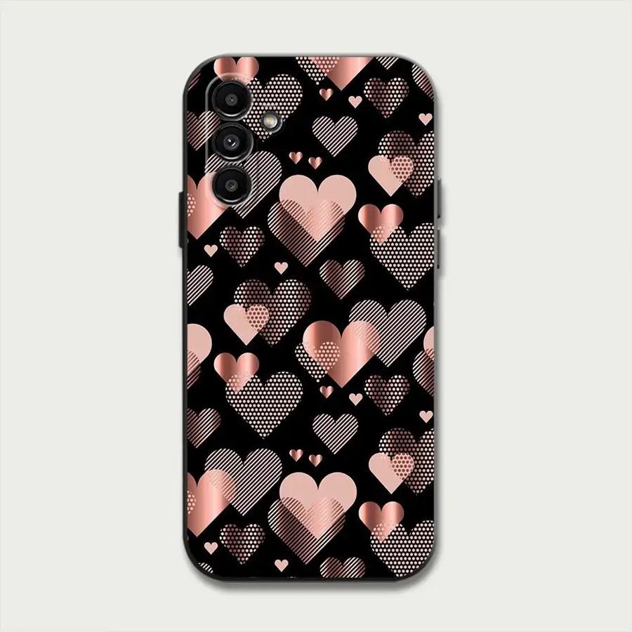 Чехол для телефона Motorola Moto Eage 30 Lite 20 40 Pro G9 Power Play One Funsion Plus ЗОЛОТОЙ розовый любовь