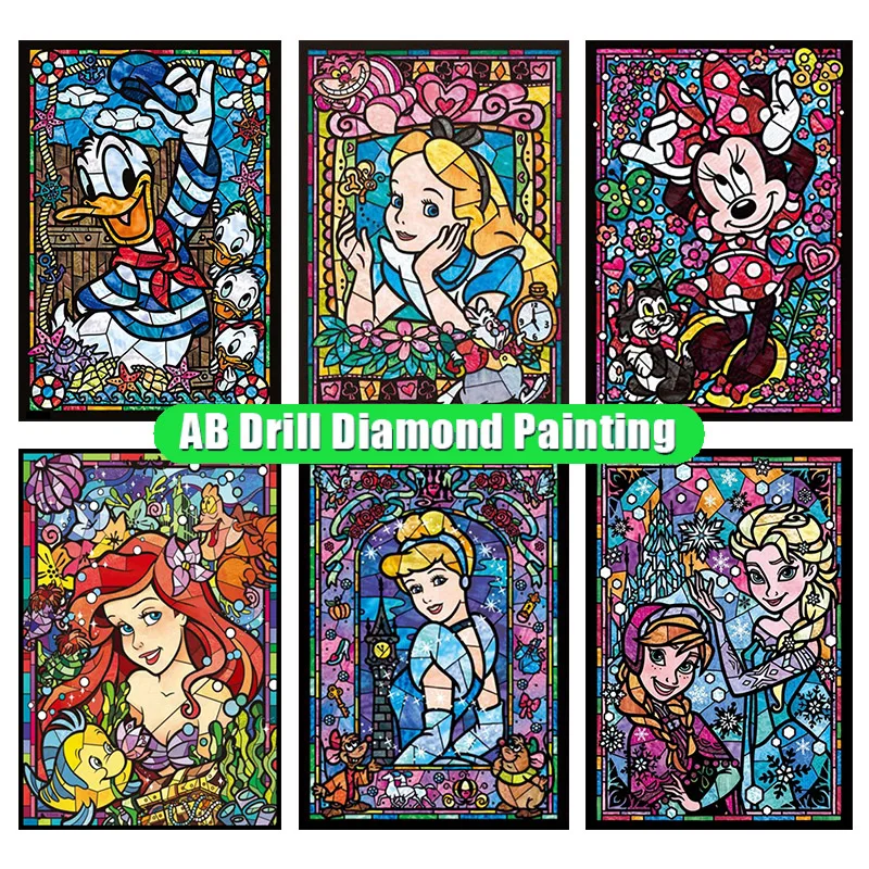 

Diamond Painting Kit Cartoon Fairy Princess Diy Ab Mosaic Picture Crafts Art Hobby Embroidery Cross Stitch Kits Home Decor Ll288