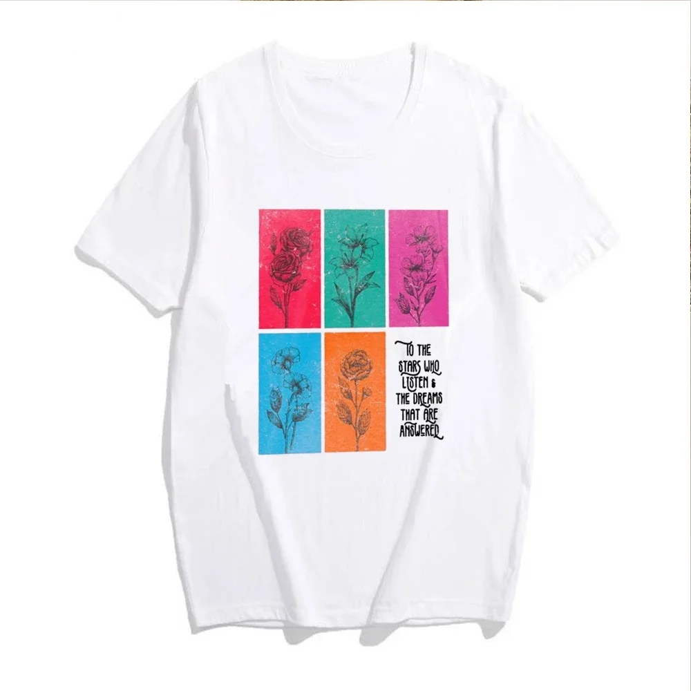 Женская классическая футболка с цитатами ACOTAR Velaris SJM