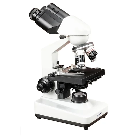 Бинокулярный комбинированный микроскоп SVBONY SM201, 40-2500X, двойной фотоэлемент, лабораторный Учебный Эксперимент, биологическое обнаружение с адаптером для телефона