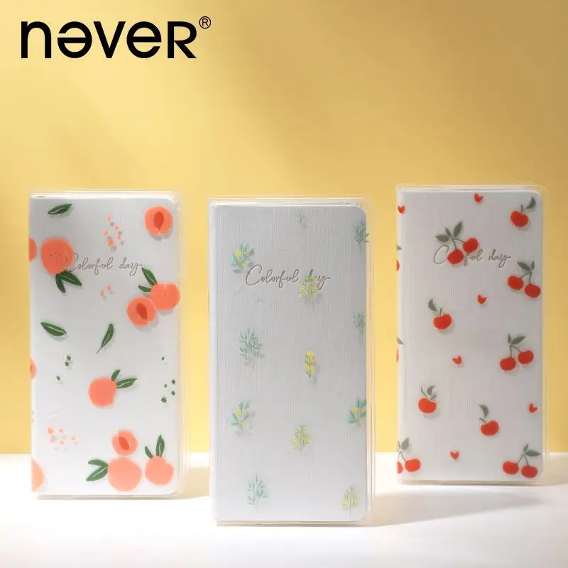 

Transparent Weeks Notebook Cover Pattern Printed Design Hand Account Cover Week Notebook Transparent Protective Cover