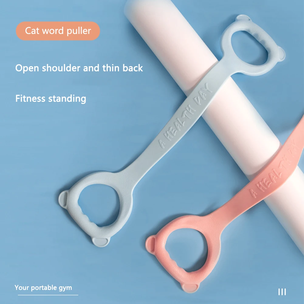 

Fitness Resistance Bands 8 Word Tension Back Stretch Belt Home Training Device Elastic Elastic Rope Exercise Resistance Bands